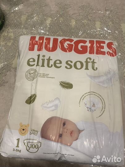 Памперсы детские huggies 1