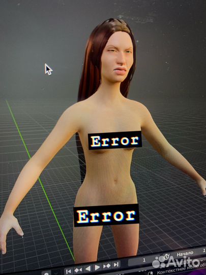 3d моделирование/ конструкция персонажей