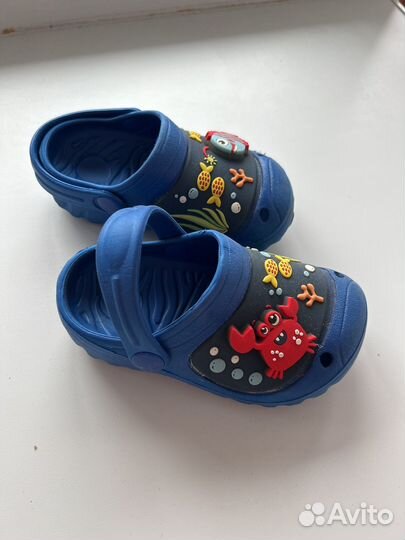 Резиновые шлепки детские