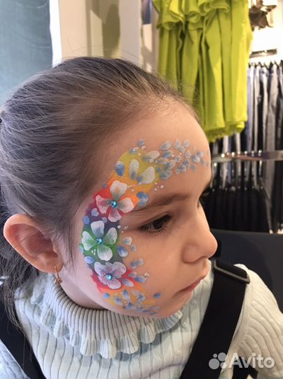 Аквагрим и Выездной Бьюти бар на детские праздники