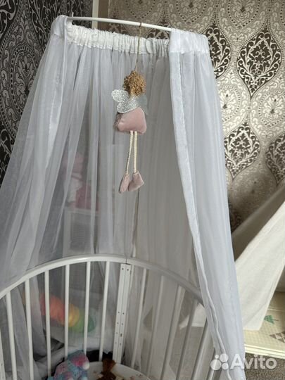 Крепление кронштейн для мобиля со шторами