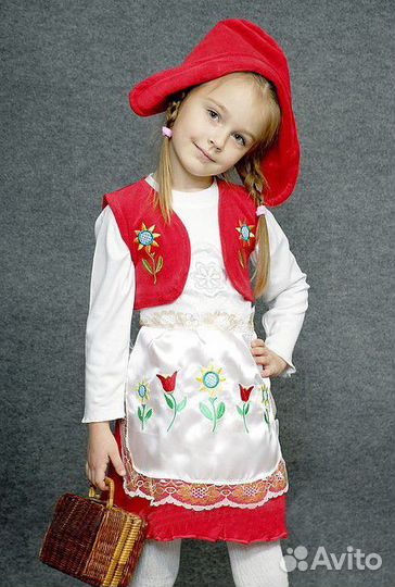 Костюм детский Красная Шапочка
