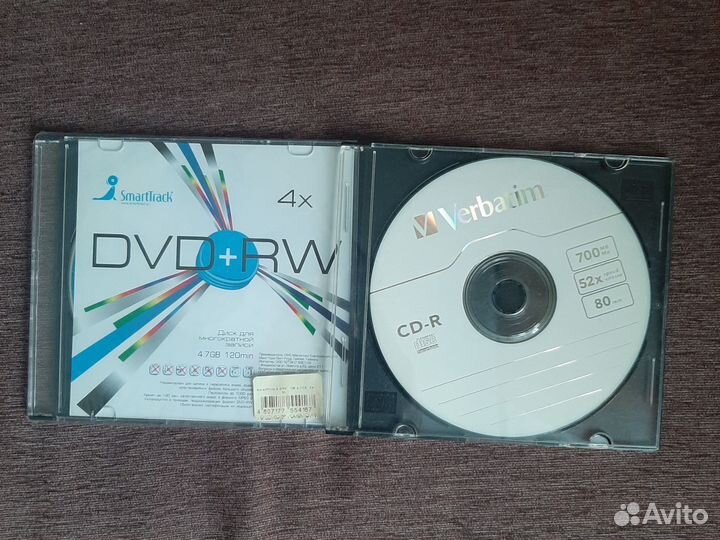Диски CD-R и DVD-RW