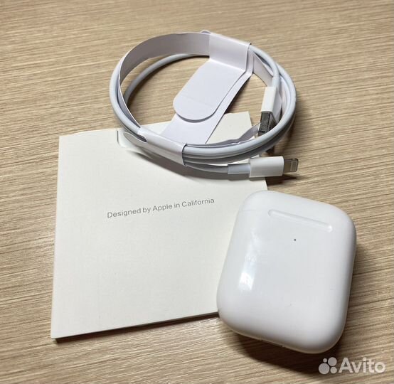 Новые AirPods 2 luxe качество