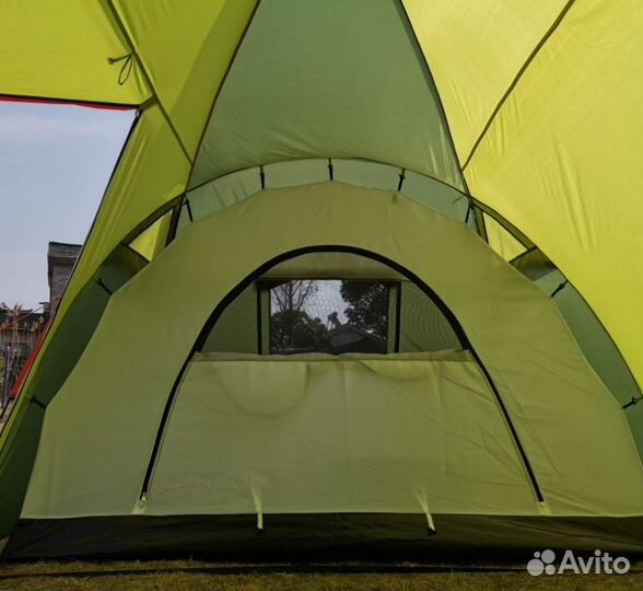 Палатка кемпингов 6 местная с тамбуром