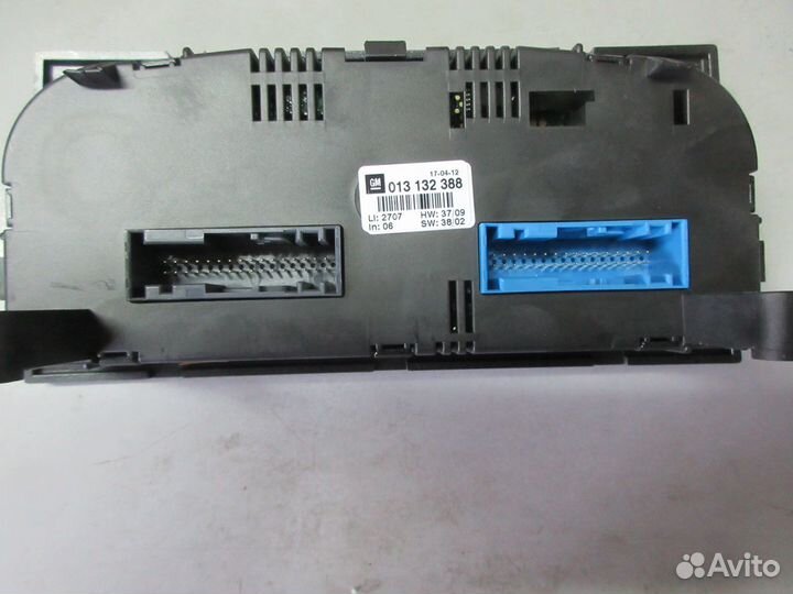 Блок управления печкой климатконтролем opel meriva