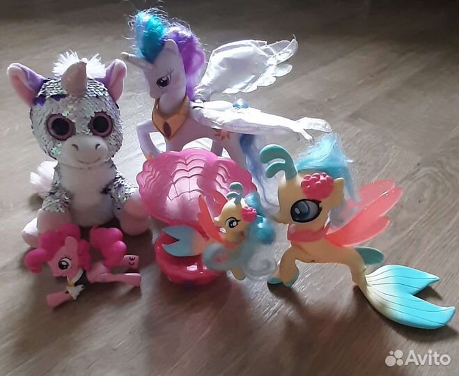 Большой пакет единорожек, пони