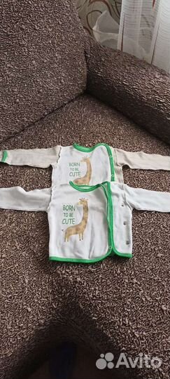 Одежда для новорожденных на мальчика 0-3 мес