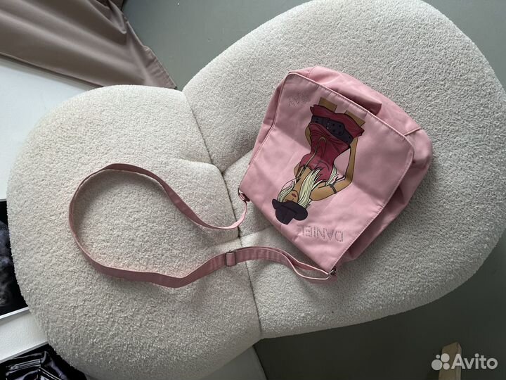 Сумка винтаж розовая стиль 2000х daniel