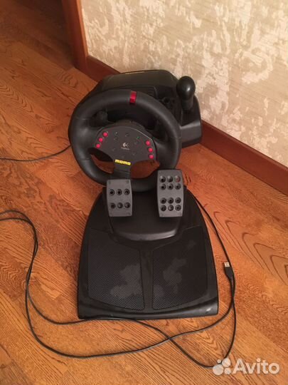 Руль logitech momo racing