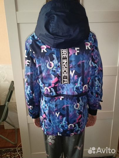 Куртка зимняя для девочки 134 размер