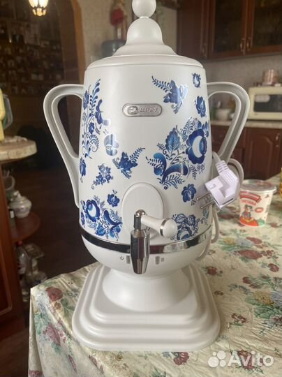 Самовар электрический новый гжель