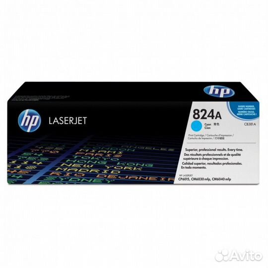 Картридж HP Color LaserJet CB381A Cyan Print Cartr