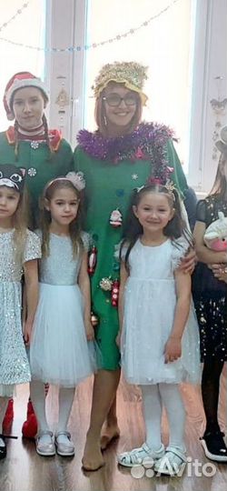 Реквизит аниматора платье елочка 2шт