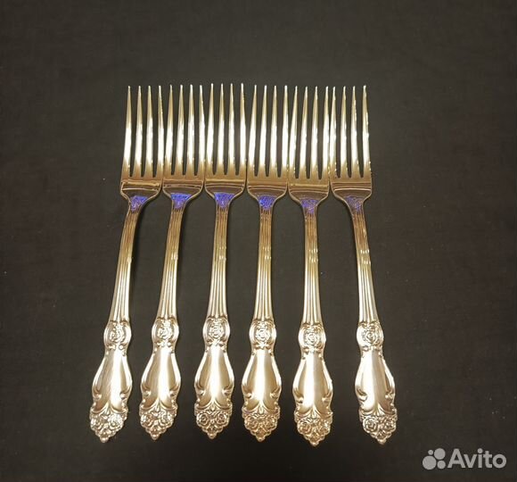 Набор столовых приборов Мельхиор роза