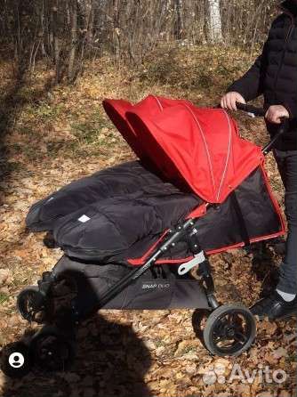 Коляска для двойни или погодок 2 в 1 valko baby