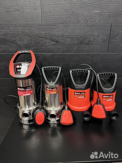 Дренажные насосы для грязной воды новые