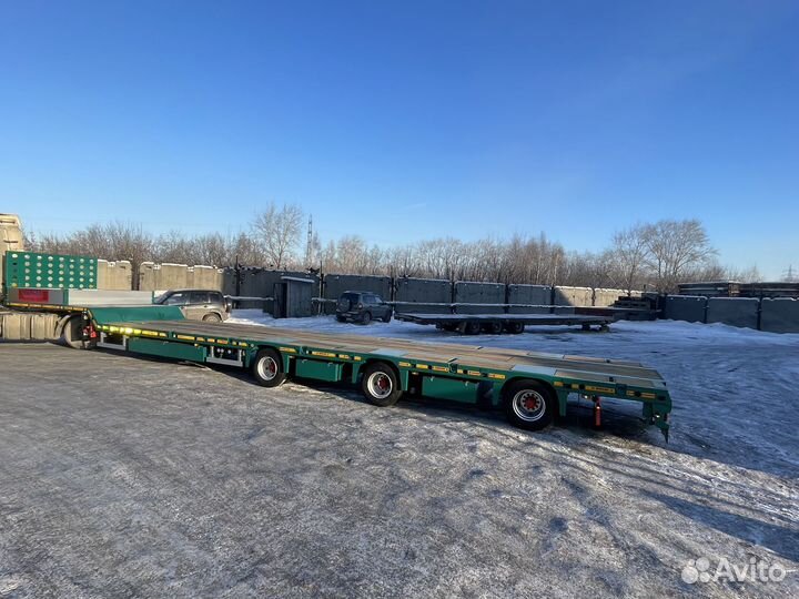 Полуприцеп трал (тяжеловоз) Berger 9853, 2023