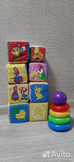 Мягкие кубики