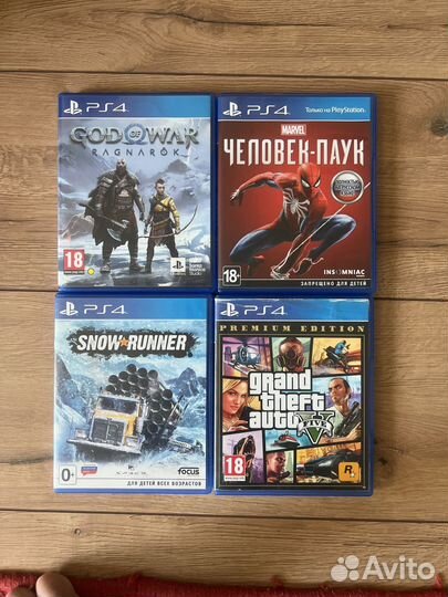 Игры для sony PS 4