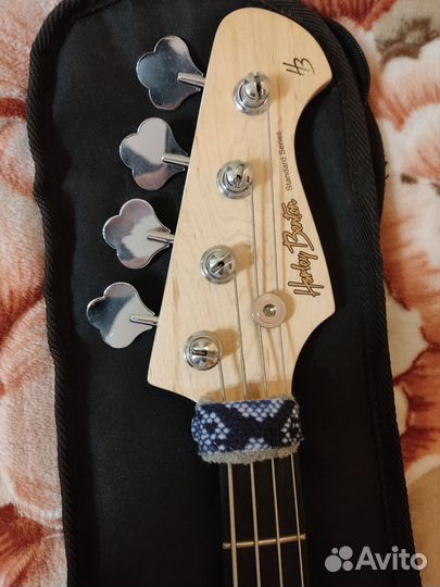 Бас гитара harley benton pb-20 bk standard