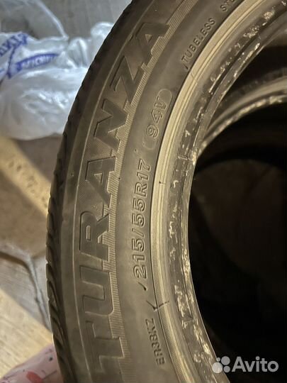 Bridgestone Turanza ER300 215/55 R17