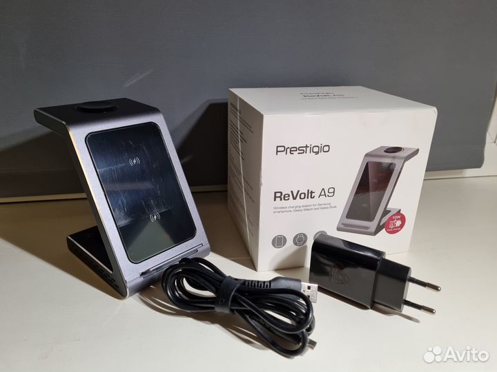 Беспроводная зарядка Prestigio ReVolt A9