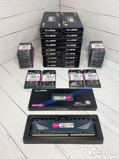 Озу DDR3, DDR4 пк и Ноутбук