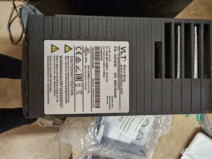 Частотный преобразователь danfoss