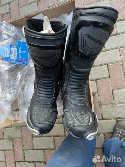 Мотоботинки 42