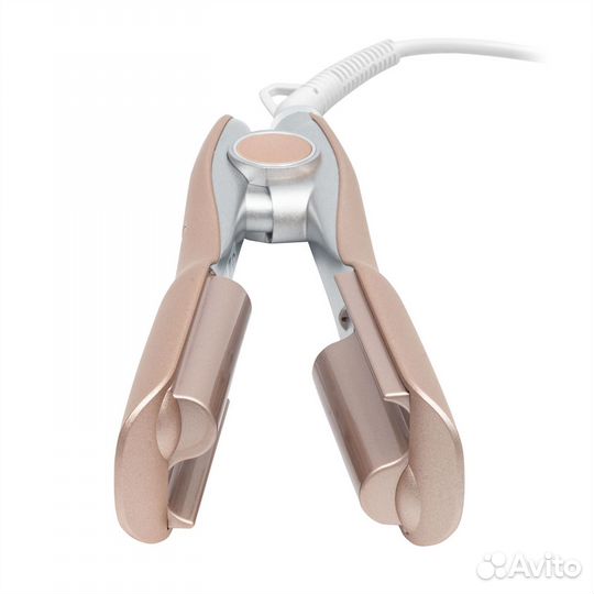 Щипцы для завивки волос Galaxy GL4663, бежевый