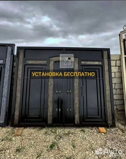 Ворота белые на заказ