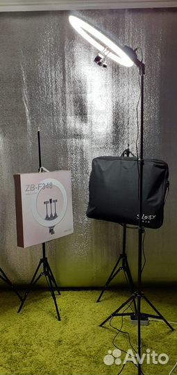 Студийная лампа RL 60В 46см Всё включено + Штатив