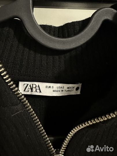 Трикотажное платье zara