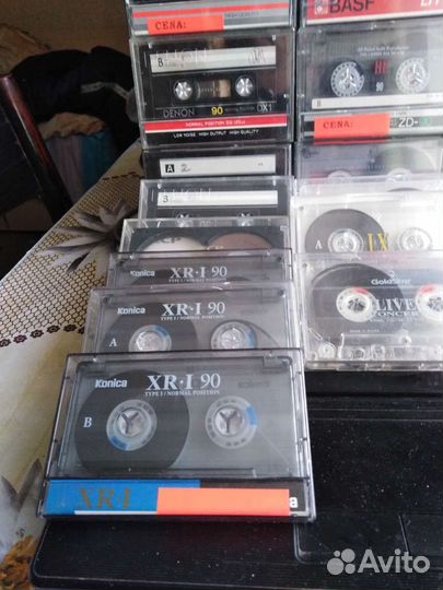 Аудиокассеты с записью