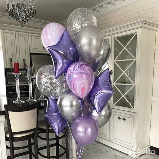 Шары воздушные и гелиевые с доставкой