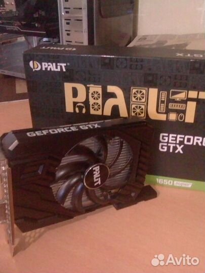 GTX 1650 Super palit StormX 4 Gb