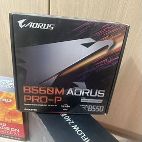 Материнская плата am4 gigabyte b550 aorus pro p