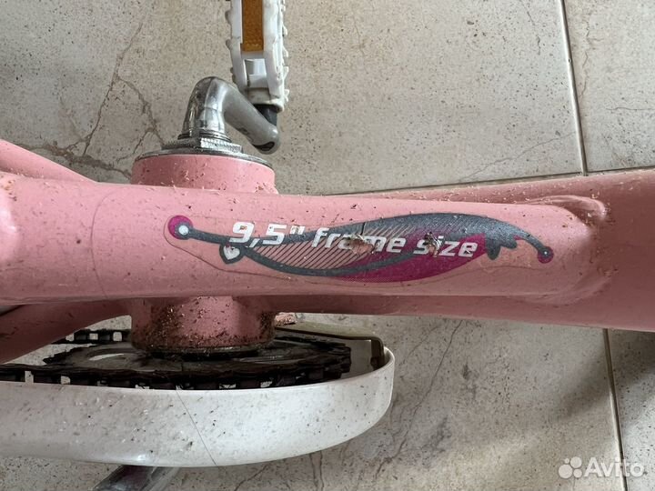 Велосипед для девочки от 3 лет