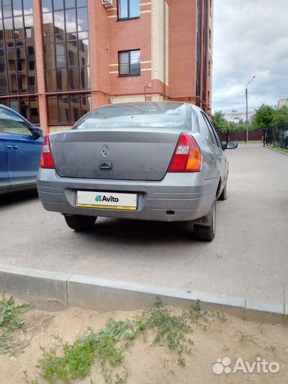 Renault Clio 1.4 МТ, 2001, битый, 209 600 км