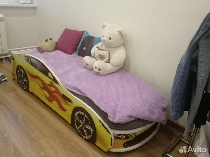Детская кровать машина для мальчика
