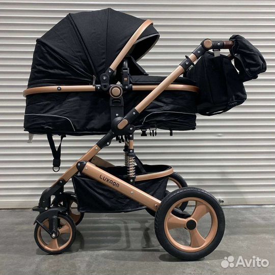 Коляска трансформер 3в1 luxmom 518 new