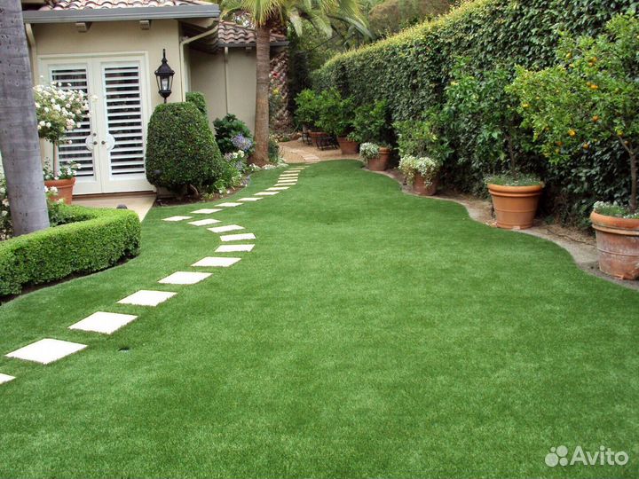 Рулонный газон от производителя. Укладка газона