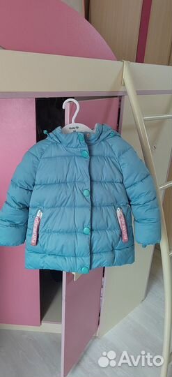 Зимний костюм для девочки 98
