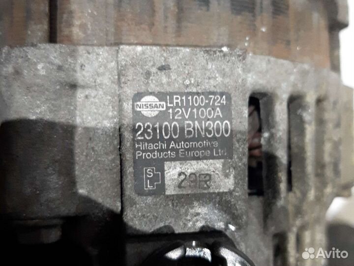 Генератор Nissan Almera Tino 2.2 ddti