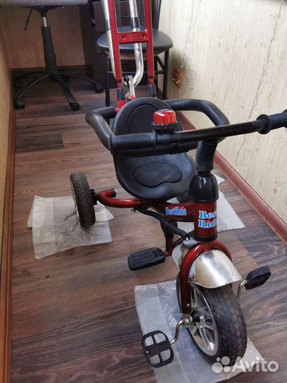 Детский велосипед с ручкой бу