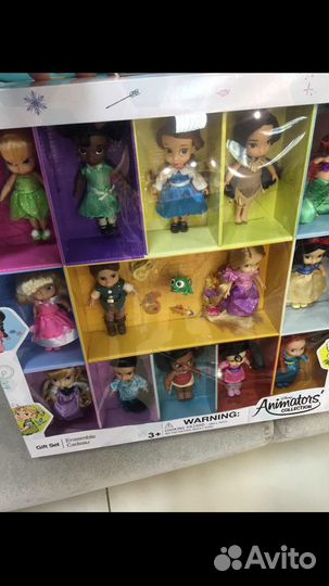 Набор кукол Disney Animators Дисней Аниматорс