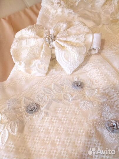 Комплект на выписку для девочки лето