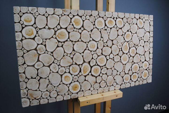 Панно из можжевельника