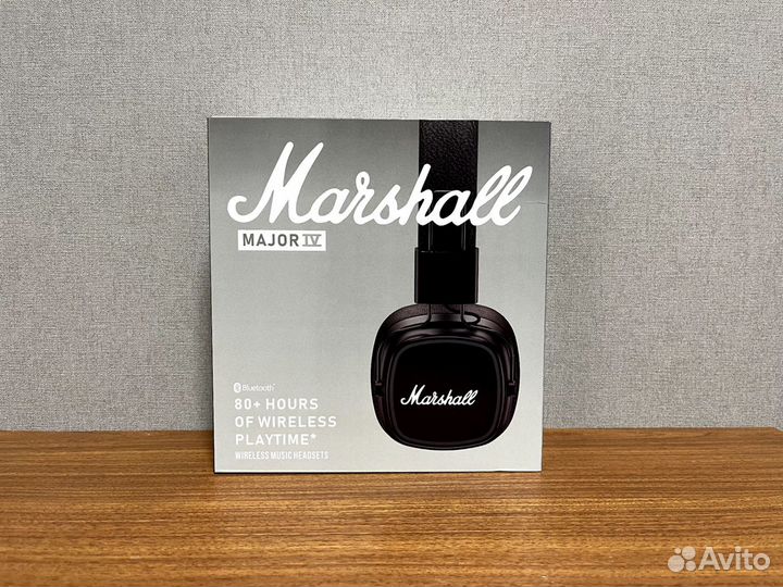 Наушники Marshall Major IV, black